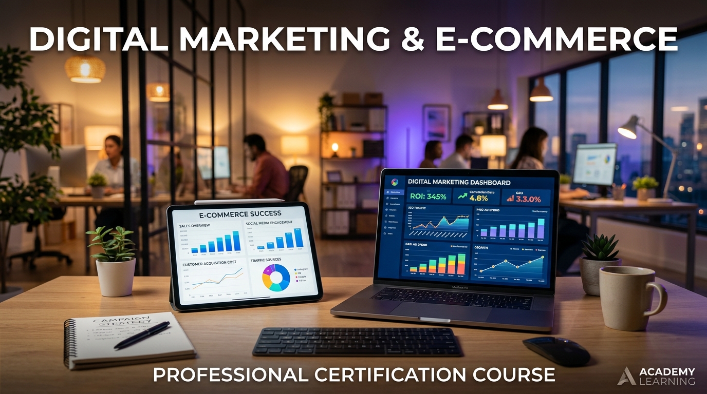 دبلومة التسويق الرقمي وإدارة الحملات الإعلانية (Digital Marketing)